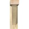Ekena Millwork Traditional Block Rough Sawn Bracket w/ Offset Brace, Douglas Fir, 4"W x 14"D x 14"H BKT0402X14X14TRA05RDF - alternate 3